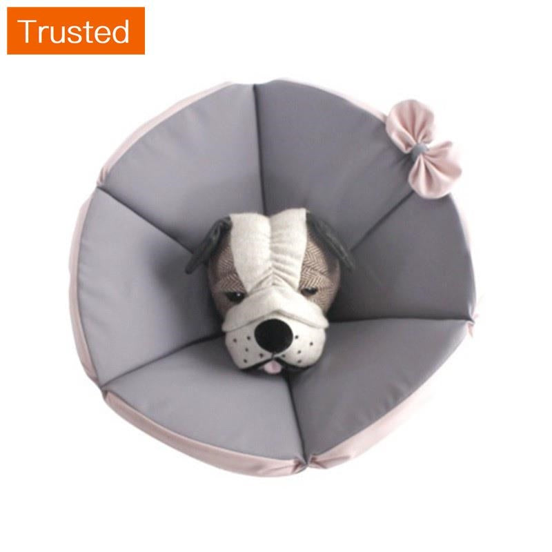 Dog E Collar Pets Recovery Cone Soft Funnel Comfort Design Elizabeth Collar Protects Tail Paws and Lower Body After Surgery for Cat Anti-Licking Anti-Scratch