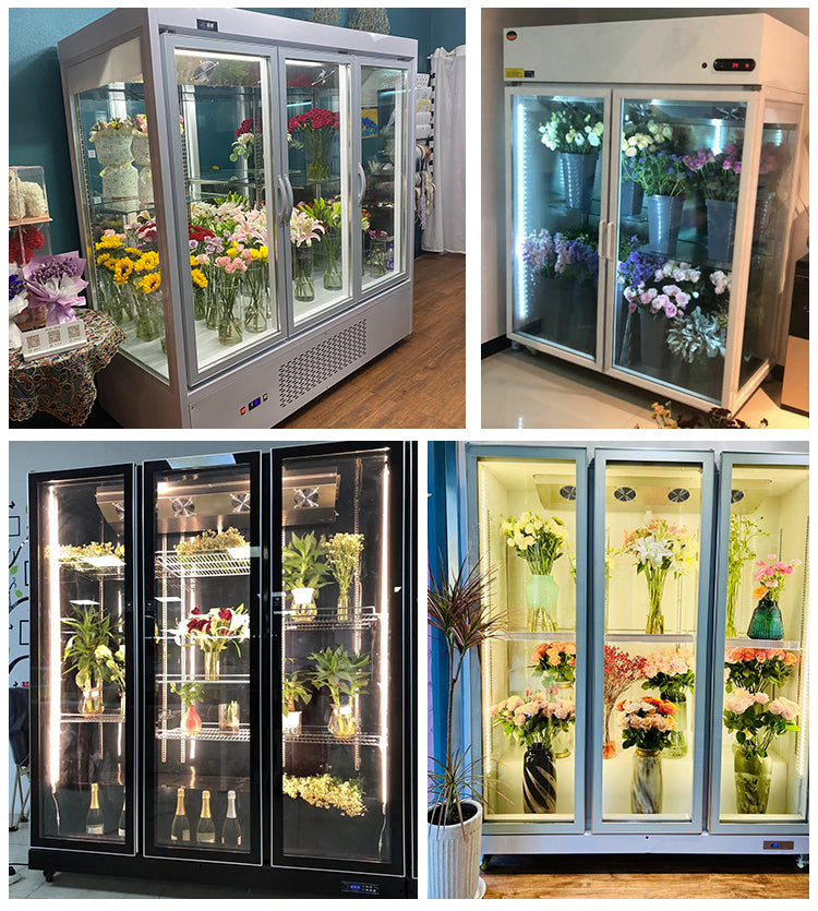 MULTIPLE VARIATIONS Flower Cabinet Refrigerated Preservation Cabinet