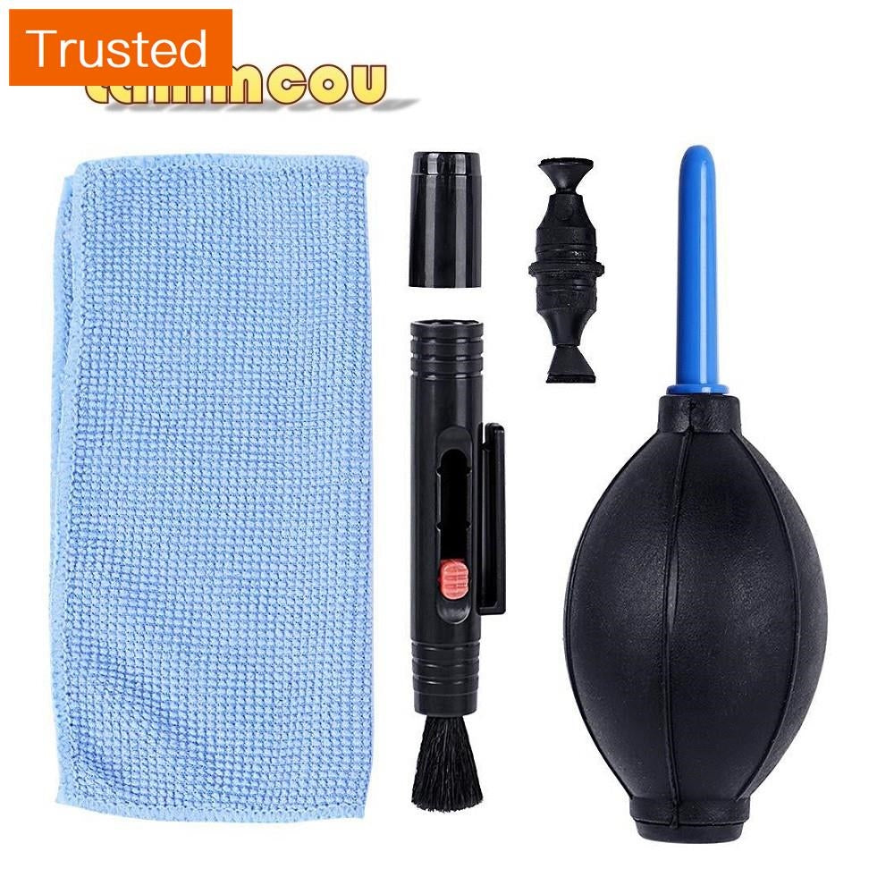 Lammcou 3IN1 Camera Cleaning Kit Dust Cleaner Brush Air Blower Wipes Clean Cloth kit for Camera Lens Laptop Keyboard