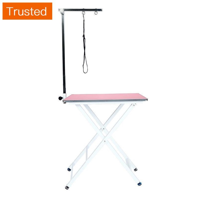 Pet Grooming Table Dog Clipping Holder Bath Desktop Dog Beauty Pet Small Stainless Steel Casual Hair Clipper Tools Table And Chair