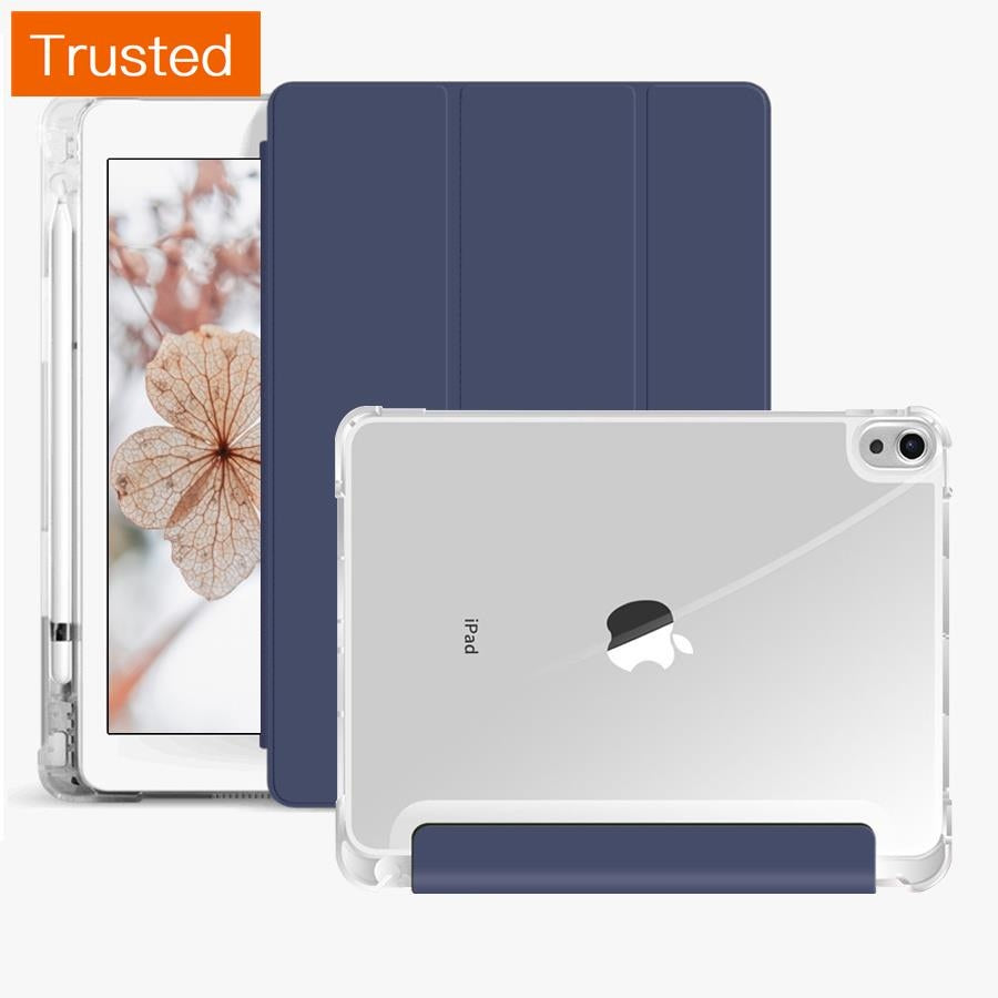 【PD】Compatible with iPad Case iPad pro 9.7 2016 inch A1673 with pen slot A1674 Magnetic adsorption A1675 smart case pro