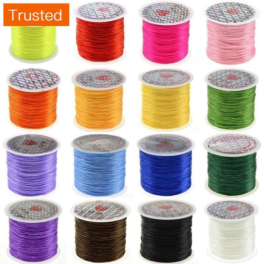 1 Roll 10 Meters 1.0MM Beading Elastic Cord / Stretch Bracelet String Cord / for Jewelry Making and Bracelet Making / Jewelry DIY Accessories