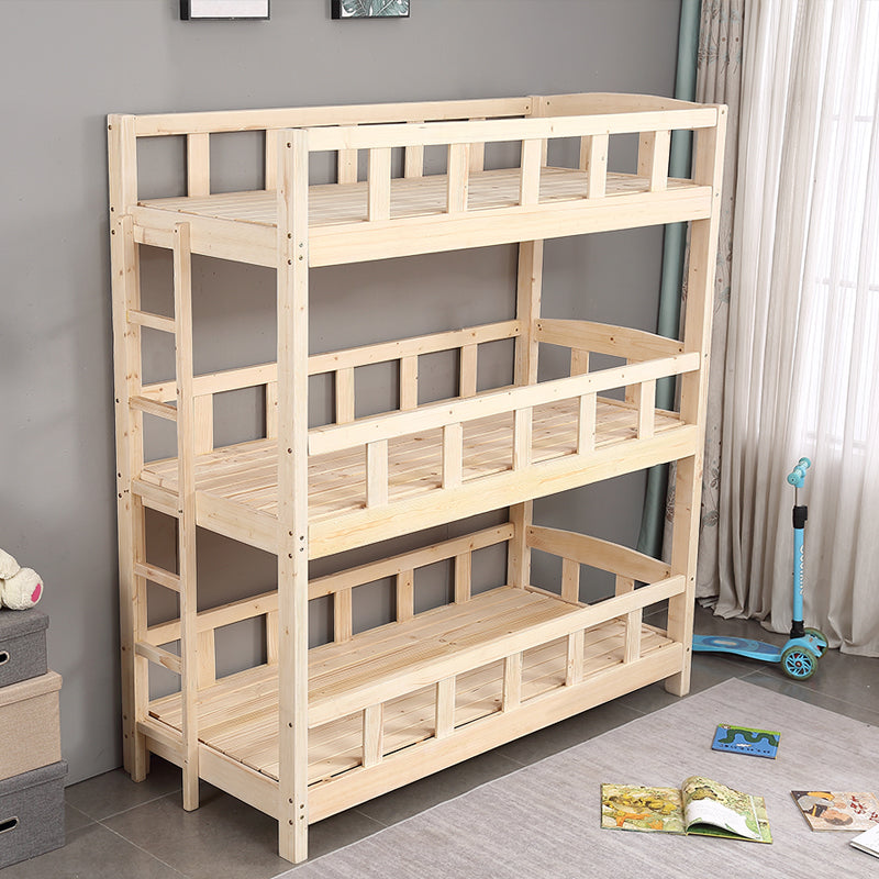 Multiple Variations three layer children's bunk bed"