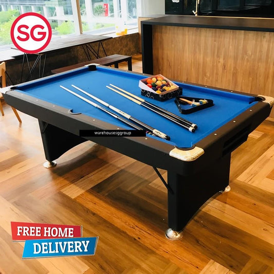 Multiple Variations 7ft Foldable Pool Table