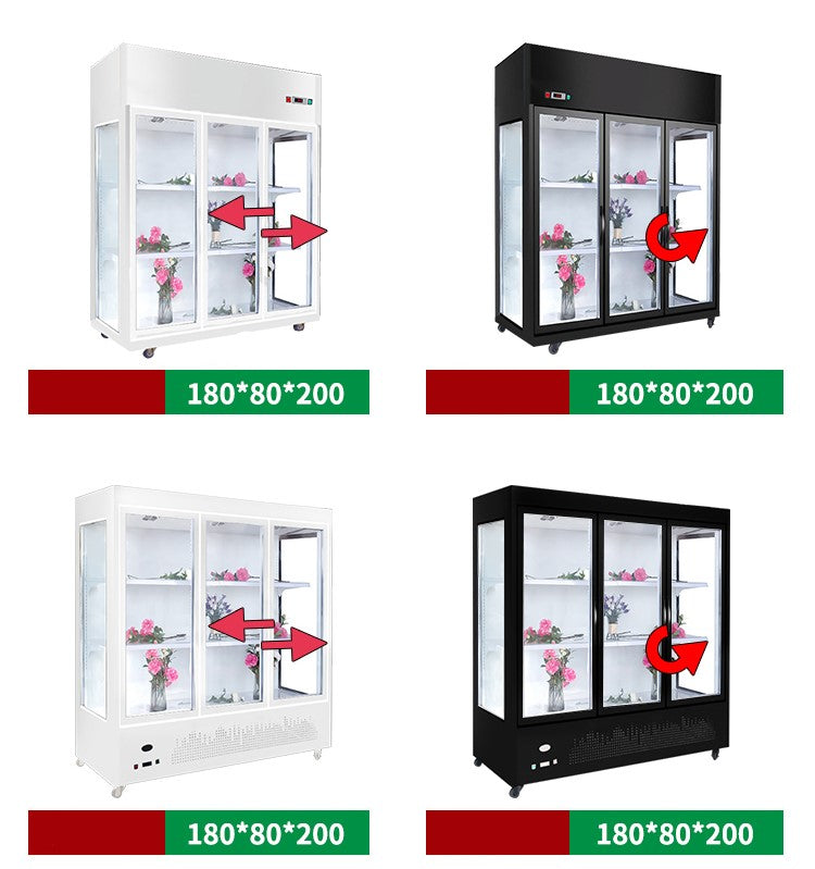 MULTIPLE VARIATIONS Flower Cabinet Refrigerated Preservation Cabinet