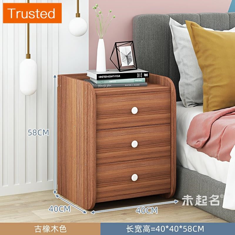 【kline】【twinkle】Ultra-narrow bedroom narrow bedside table storage cabinet ultra-thin drawer small side table small cupboard slim bedside table white/maple/gray 20/25/30/40cm wide