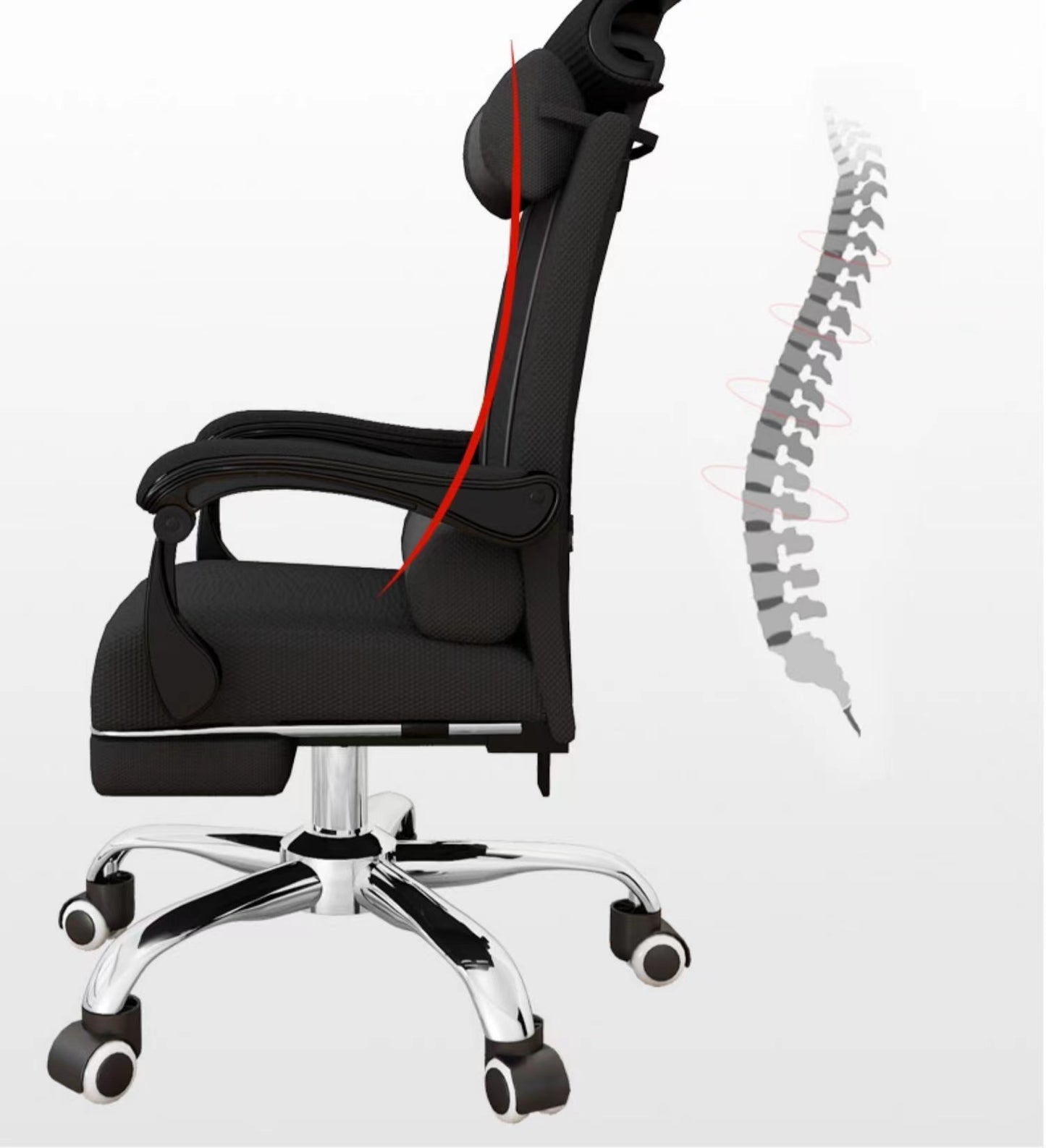 Multiple Variations Sporty office and home e-sports swivel chairs . "