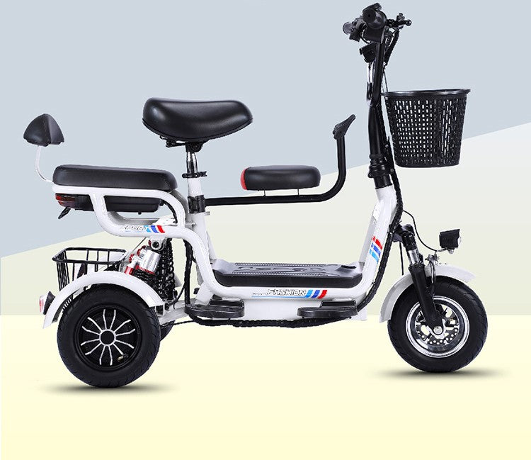 MULTIPLE VARIATIONS     The new electric tricycle