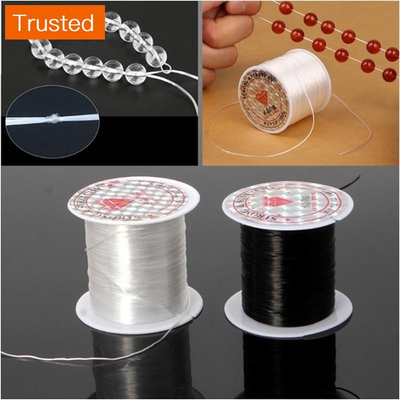 1 Roll 10 Meters 1.0MM Beading Elastic Cord / Stretch Bracelet String Cord / for Jewelry Making and Bracelet Making / Jewelry DIY Accessories