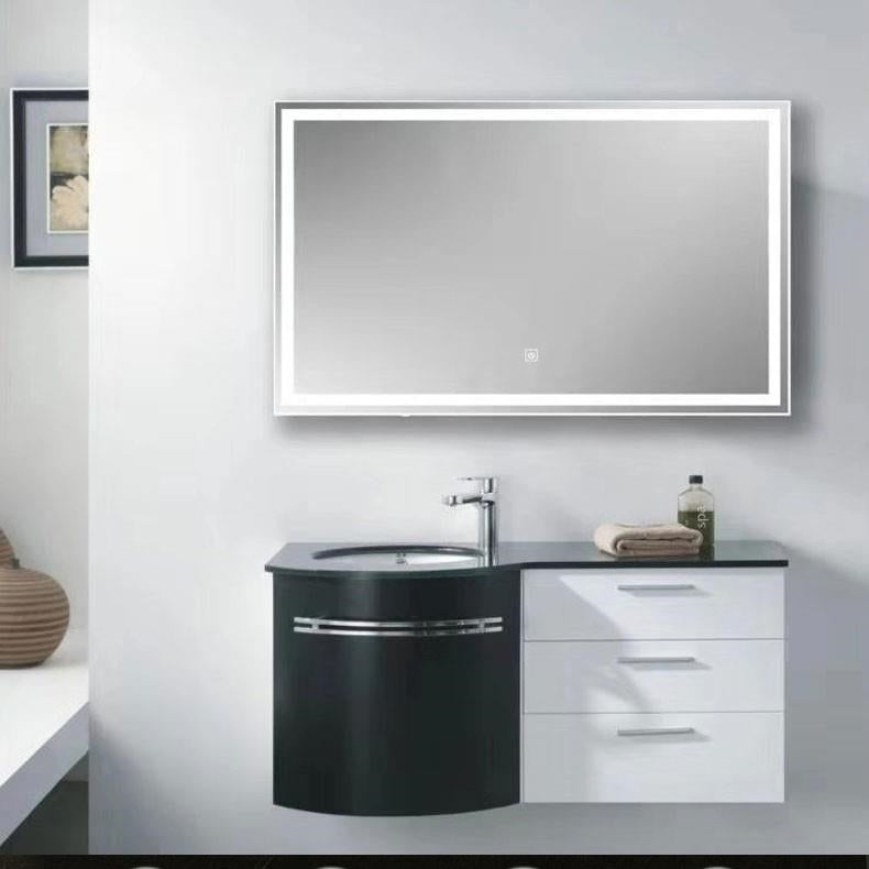 Multiple Variations [SG Seller] Mirror Light LED Wall Mirror Light with LED Strip Touch Switch Bathroom Bedroom make up Mirror Light