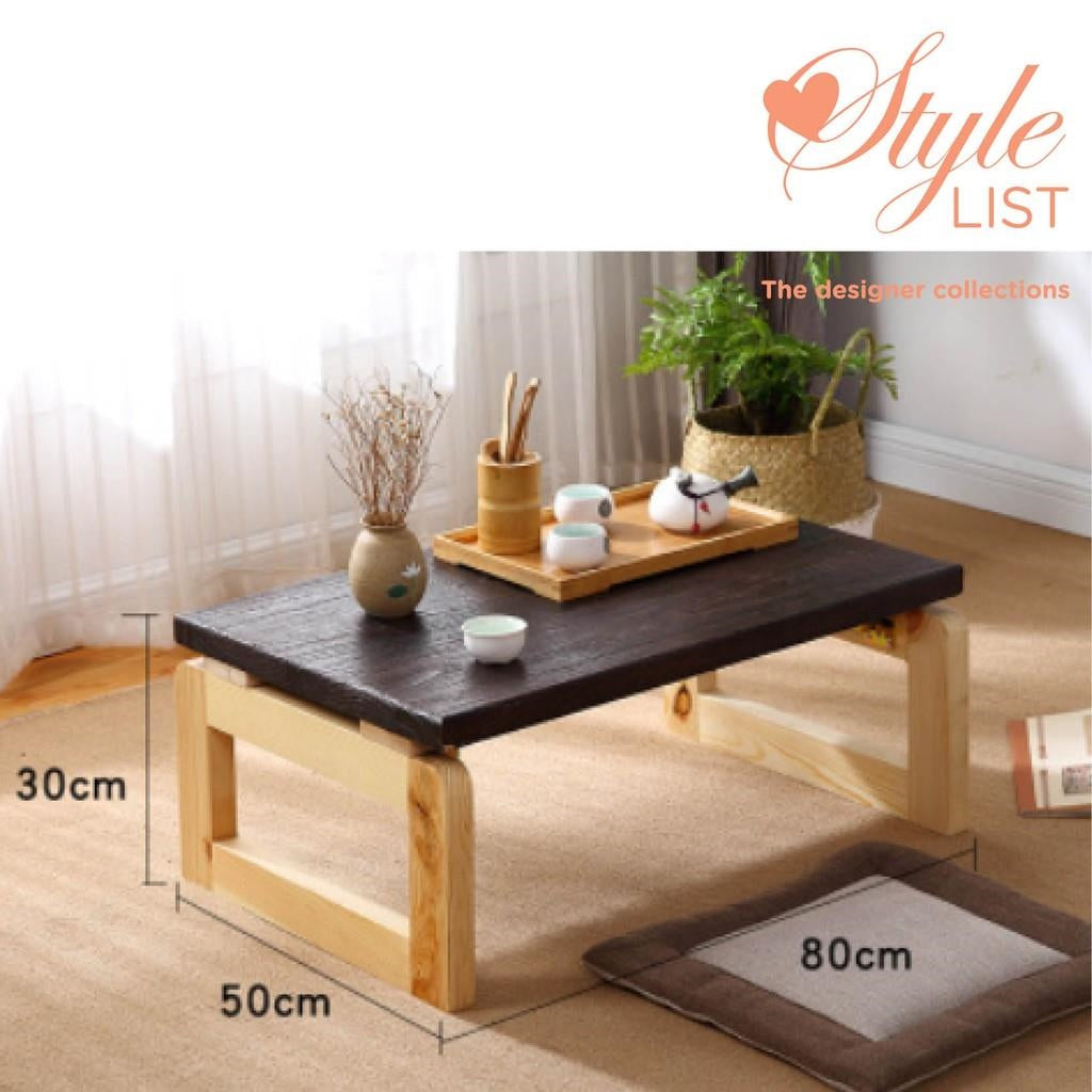 Japanese Tatami Table / Coffee Table / Foldable Table / Zen Table