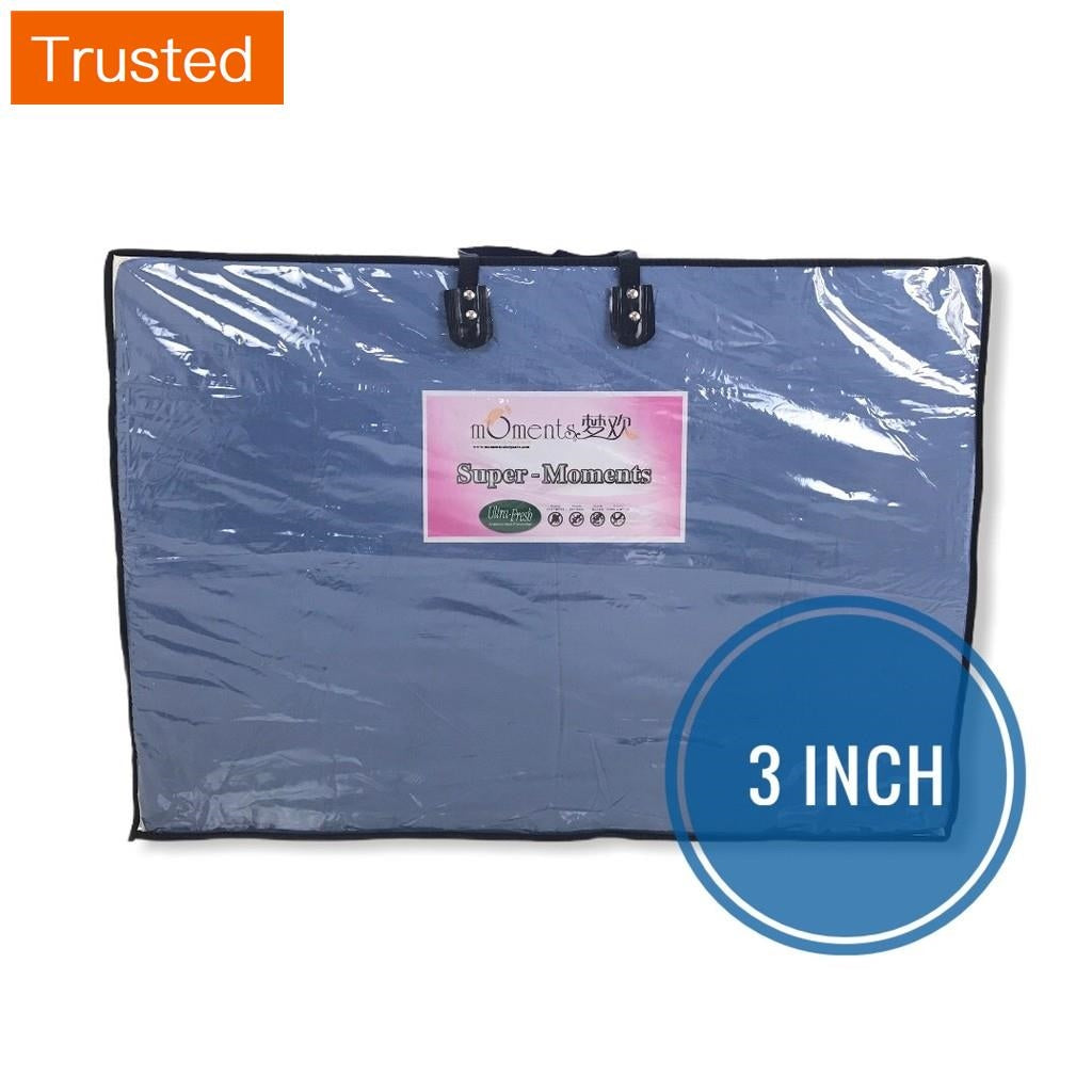 [Deliver in 1-2 days] FOLDABLE foam mattress Single and Queen Size