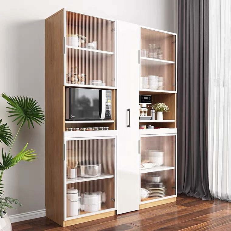 "MULTIPLE VARIATIONS Morden  simple restaurant multifunctional high cabinet shelf large capacity locker"