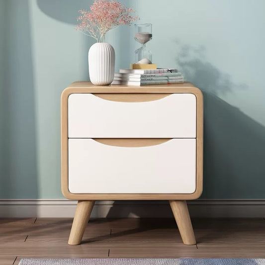 "MULTIPLE VARIATIONS  All solid wood bedside table simple modern "