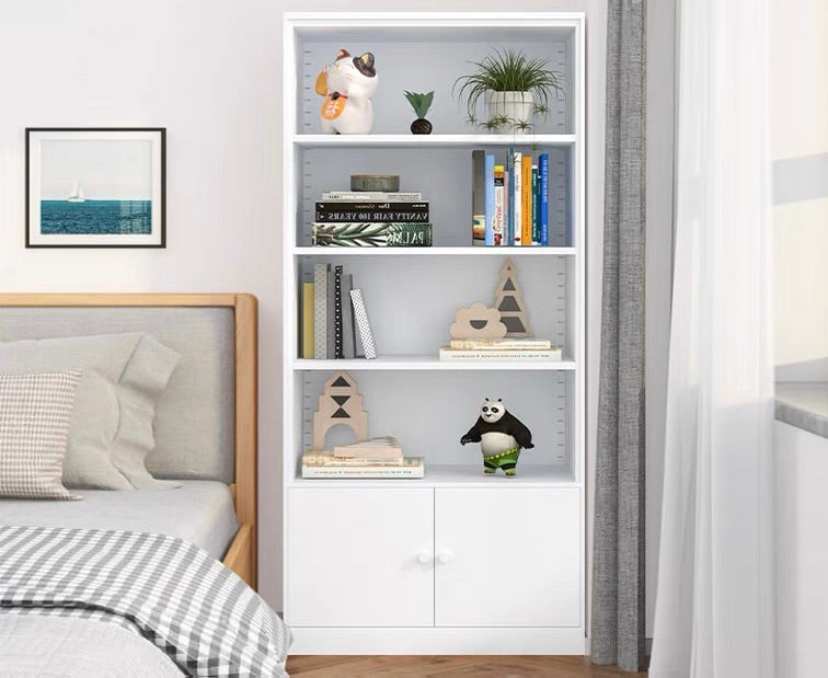 "MULTIPLE VARIATIONS Nordic wrought iron bookcase glass door living room locker simple household storage cabinet display"