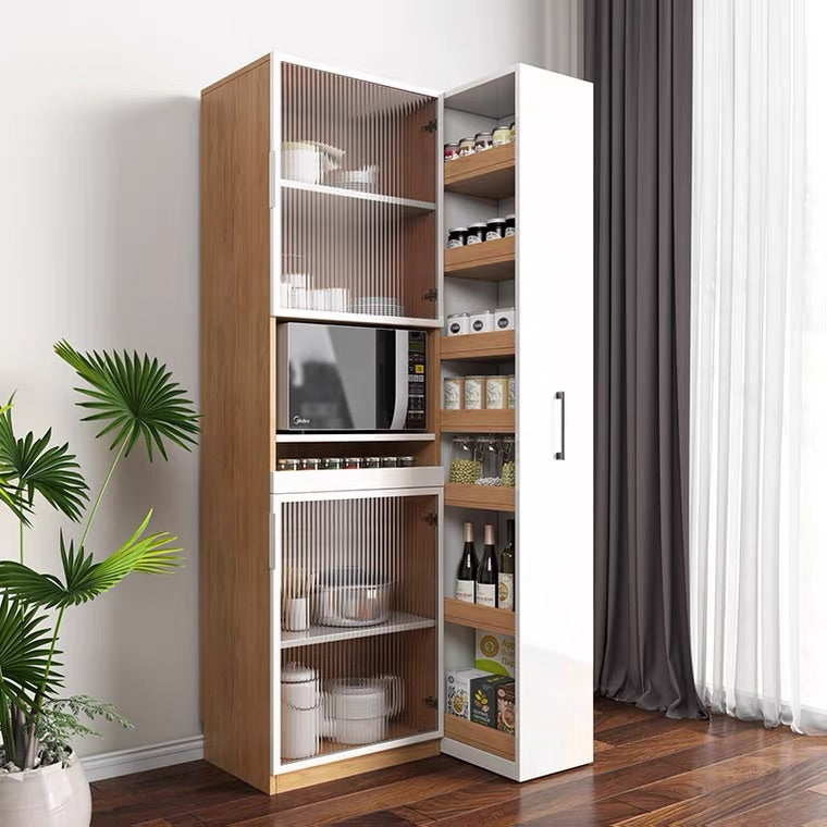 "MULTIPLE VARIATIONS Morden  simple restaurant multifunctional high cabinet shelf large capacity locker"