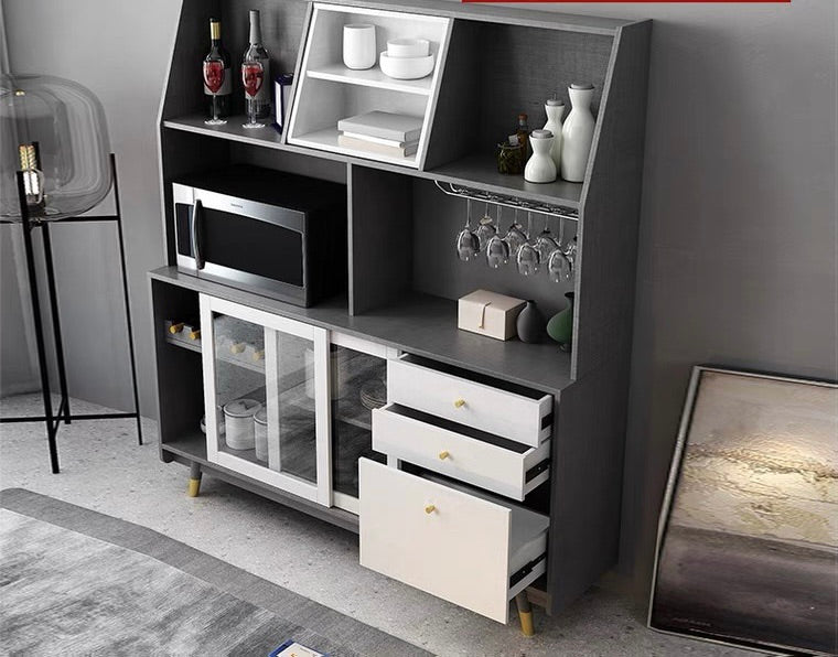 "MULTIPLE VARIATIONS Multifunctional Nordic simple side cabinet drawer living room"