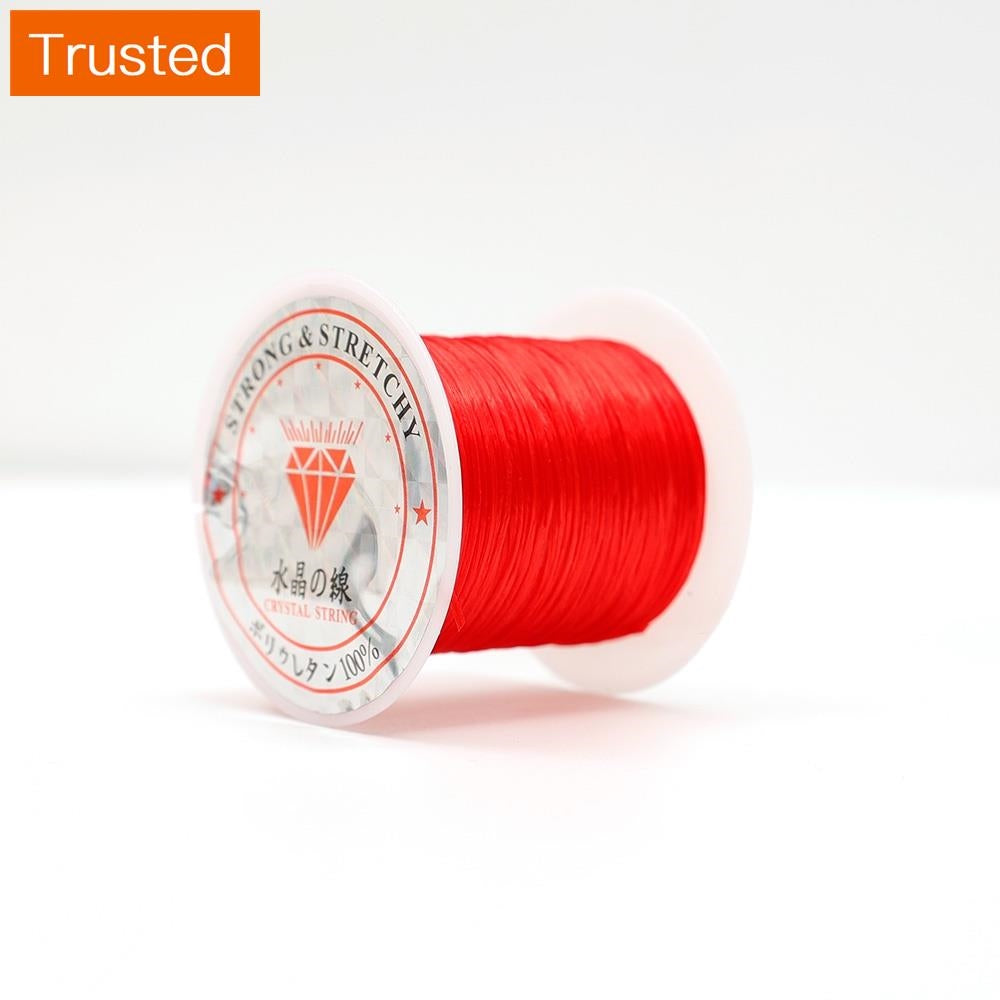 1 Roll 10 Meters 1.0MM Beading Elastic Cord / Stretch Bracelet String Cord / for Jewelry Making and Bracelet Making / Jewelry DIY Accessories