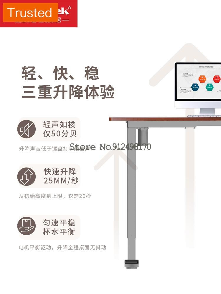 Multiple Variations Quality Electric Lift Table Standing Office Desktop Notebook Computer Desk Study Desk