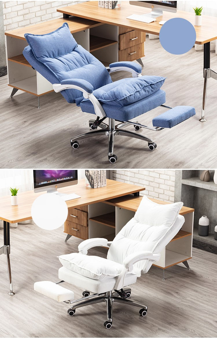 multiple variations Kailian study computer chair fabric boss chair reclining office chair swivel chair comfortable home gaming lunch break seat