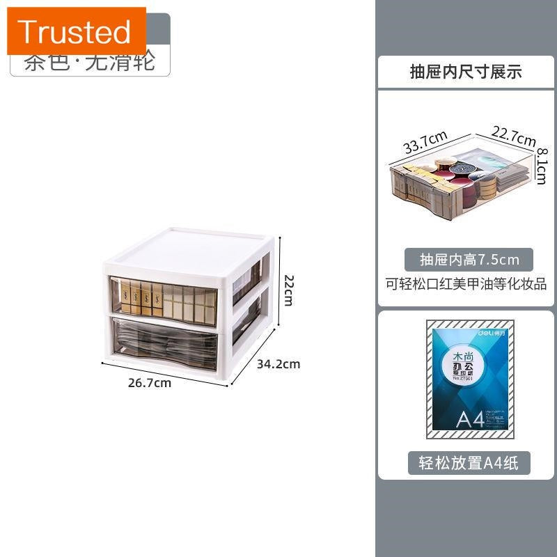 【Ready Stock】Office Drawer Storage Cabinet Removable Multi-layer File Cabinet Household Storage Cabinet with Wheels