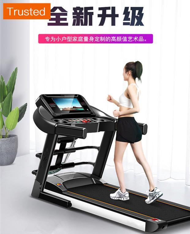 Multiple Variations The new 2021 household small indoor folding electric treadmill gym special man silent families