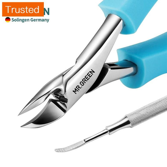 MR.GREEN Nail Clipper Ingrown Toenail Cutter Anti-Splash Olecran Podiatry Toe Nail Paronychia Correction Pedicure