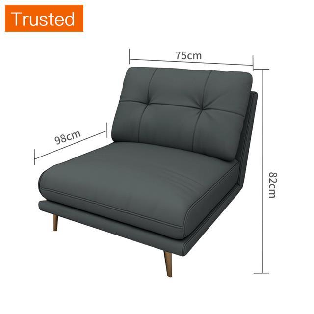 Multiple Variations Modern Design Living Room Sectional Leather Sofa Set Grey Customize  Recliner Single Sofa Bed L shaped Three Sofa Couch