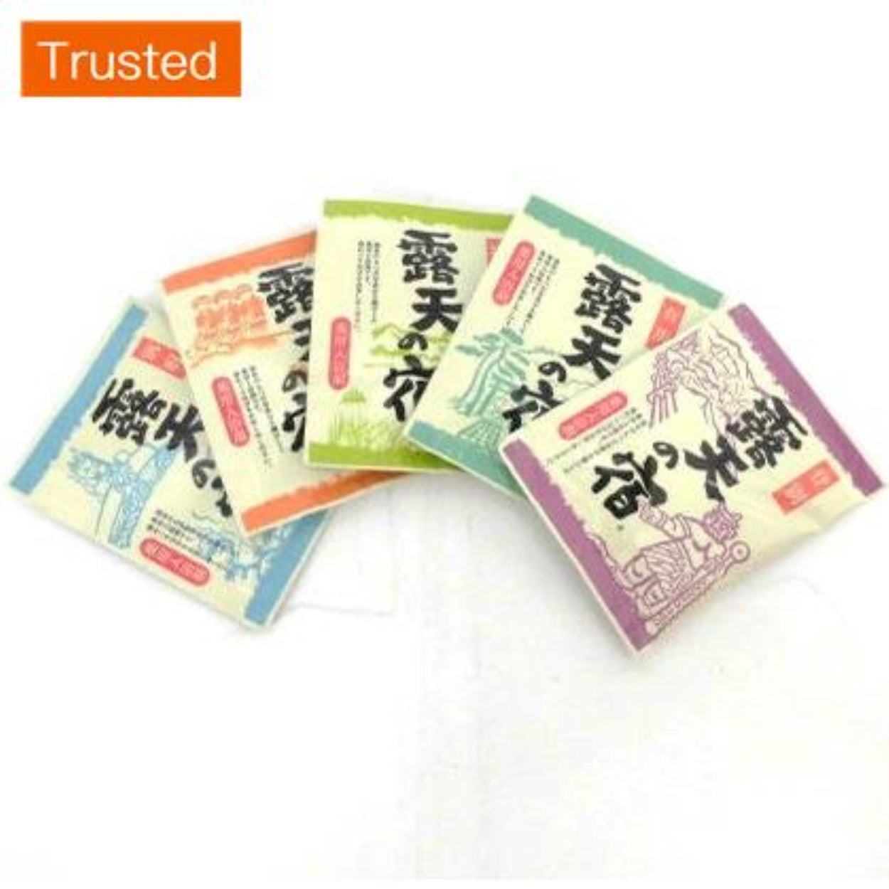 [DIRECT FROM JAPAN]Japanese Onsen Hotspring Bath Salt 5 Springs Selection 20bag