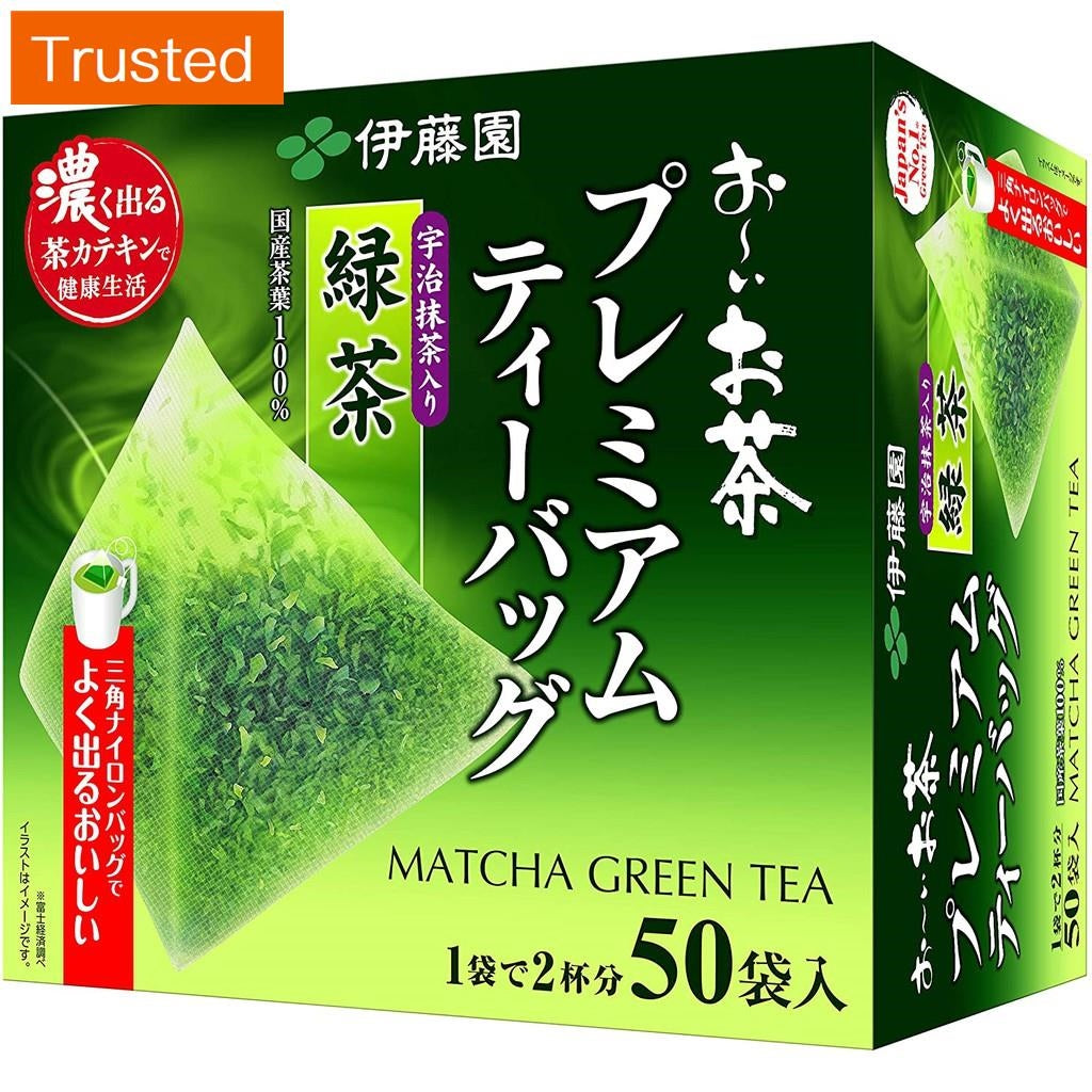 ITO EN Oi Ocha green tea with Uji matcha premium tea bag 50 bags