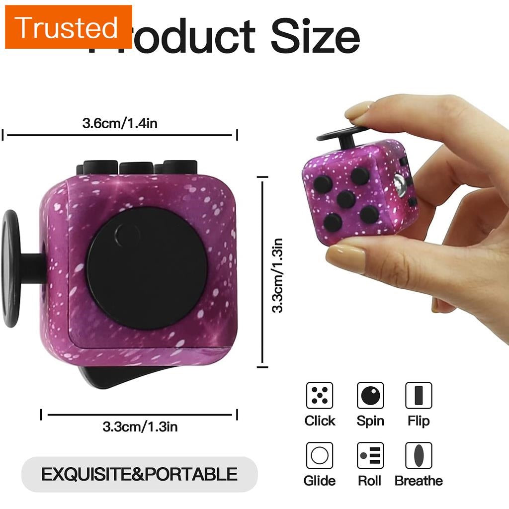 Fidget Cube Fidget Toy for ADD and Stress Relief Fidget Sensory toys for Adults and Children