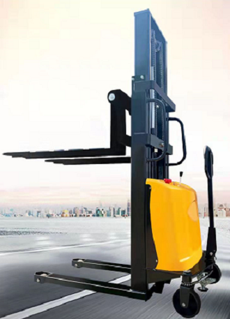 Multiple Variations Quality Automatic Electric Hydraulic Stacker Handling Forklift 1 ton 2 ton Electric with Rechargeable Battery