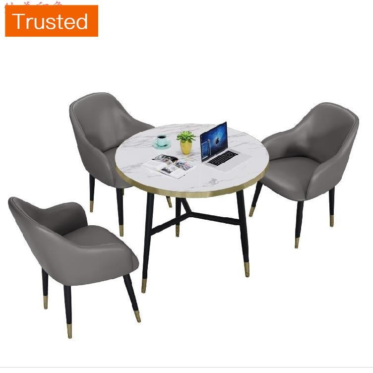 Multiple Variations Sales department office coffee table teahouse one desk four chair dining tables and chairs the 4 s shop tables and chairs negotiations cafe cafe