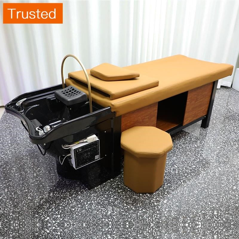 Multiple Variations Head with water circulation fumigation treatment shampoo bed shop all dedicated lay Thai massage parlor beauty salon in ear