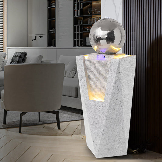 Multiple Variations Light luxury flowing  water fountain "