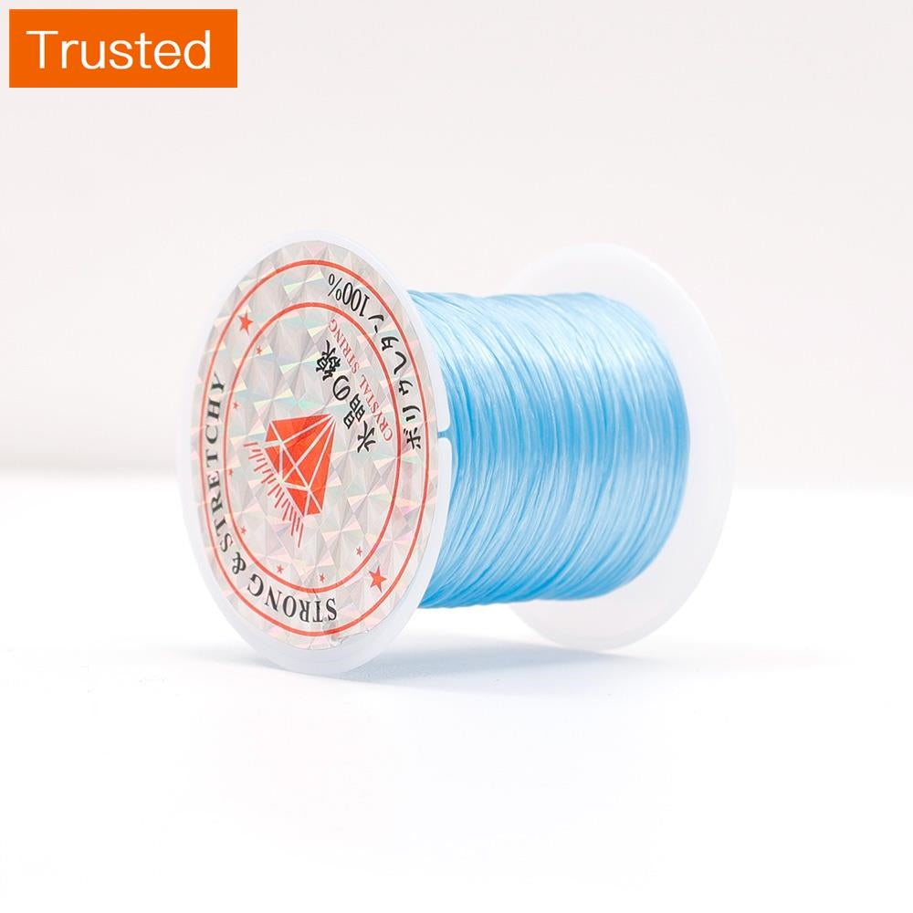 1 Roll 10 Meters 1.0MM Beading Elastic Cord / Stretch Bracelet String Cord / for Jewelry Making and Bracelet Making / Jewelry DIY Accessories