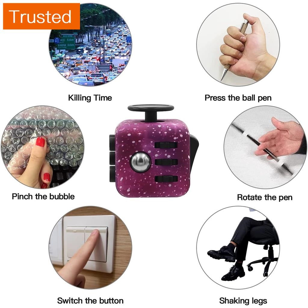 Fidget Cube Fidget Toy for ADD and Stress Relief Fidget Sensory toys for Adults and Children