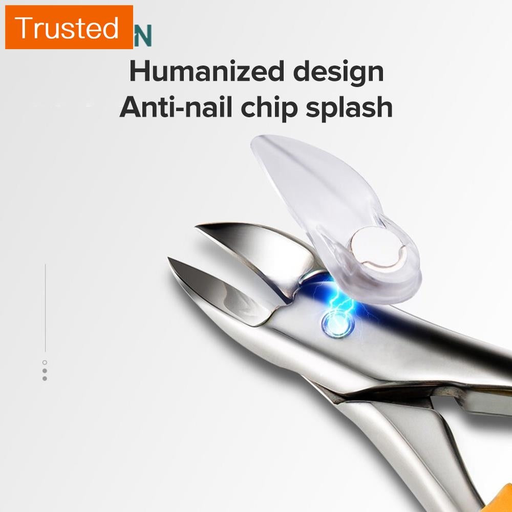 MR.GREEN Nail Clipper Ingrown Toenail Cutter Anti-Splash Olecran Podiatry Toe Nail Paronychia Correction Pedicure