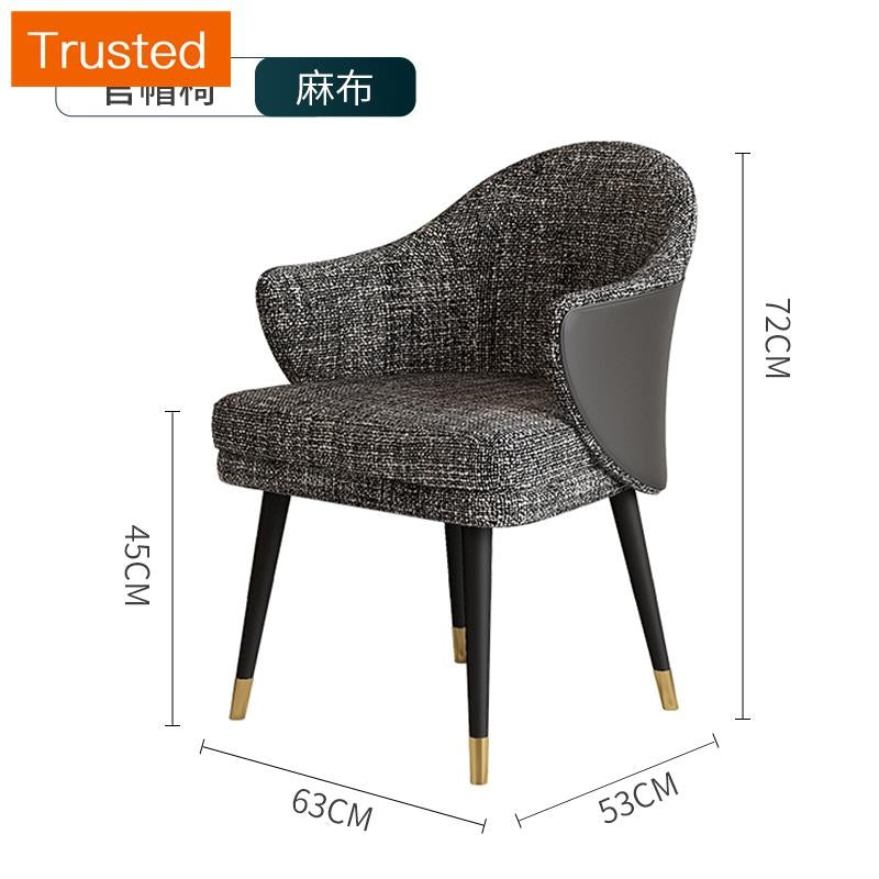 Multiple Variations Nordic light luxury restaurant eat chair contemporary and contracted household book chair makeup chair chair hotel conference chair