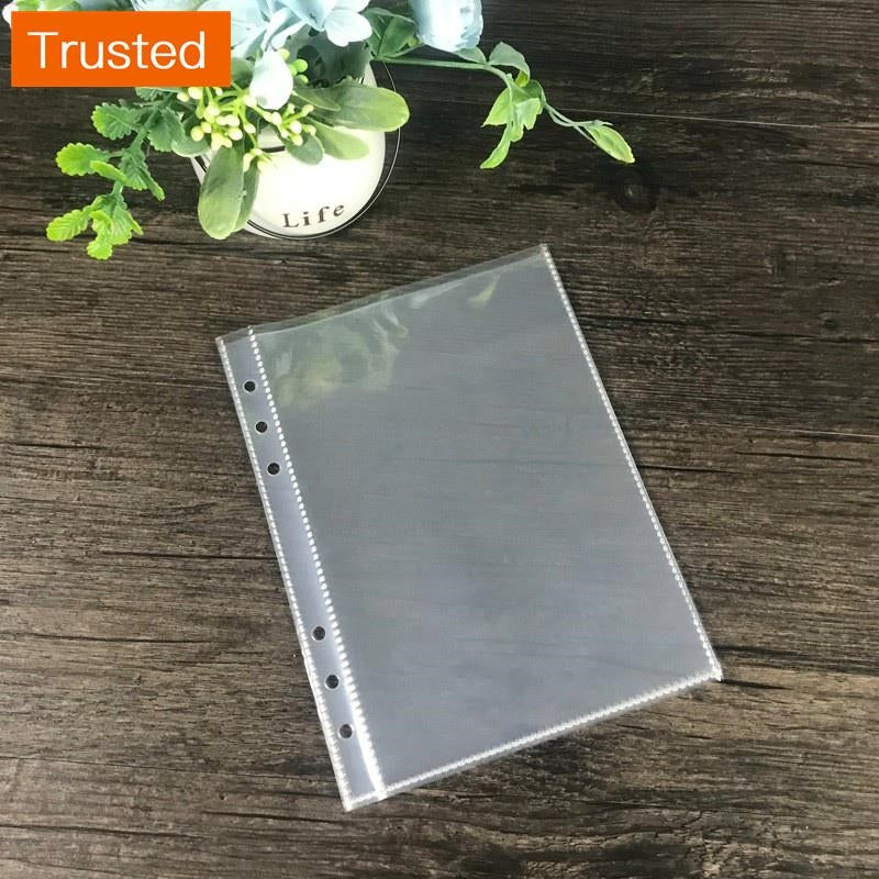 【A5 Sleeves】10pcs Standard A5 Binder Sleeves 1P 2P 4P Transparent Photo Album Binder Refill Inner Sleeves KPOP Lomo Cards Photocard Storage Loose-leaf