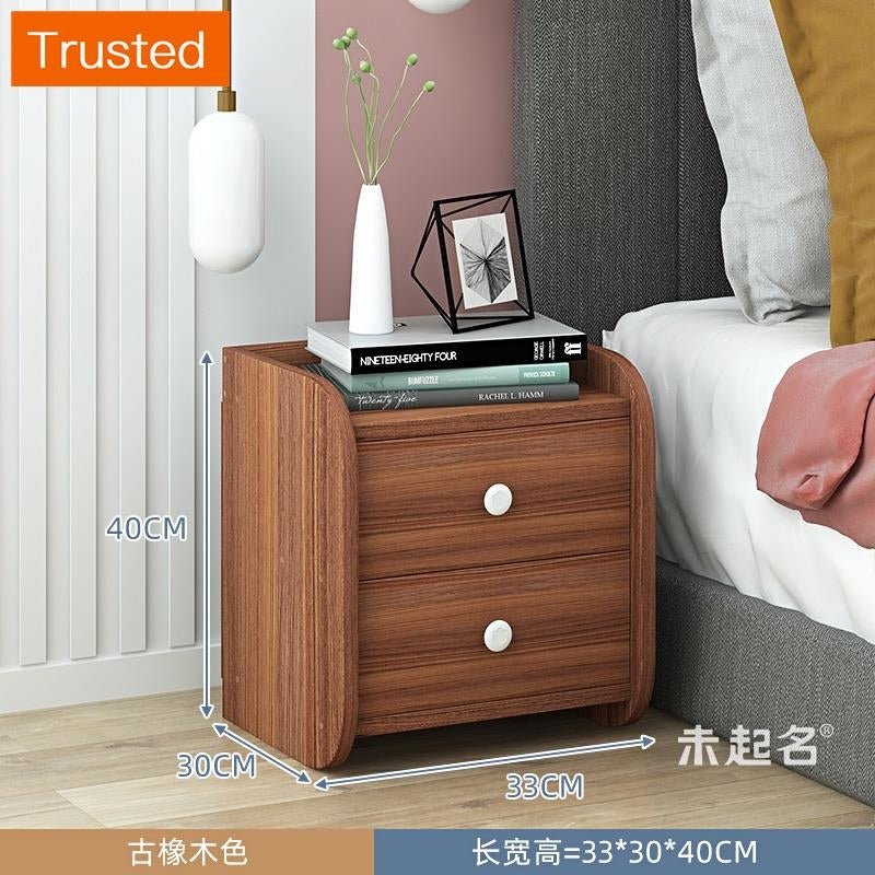 【kline】【twinkle】Ultra-narrow bedroom narrow bedside table storage cabinet ultra-thin drawer small side table small cupboard slim bedside table white/maple/gray 20/25/30/40cm wide