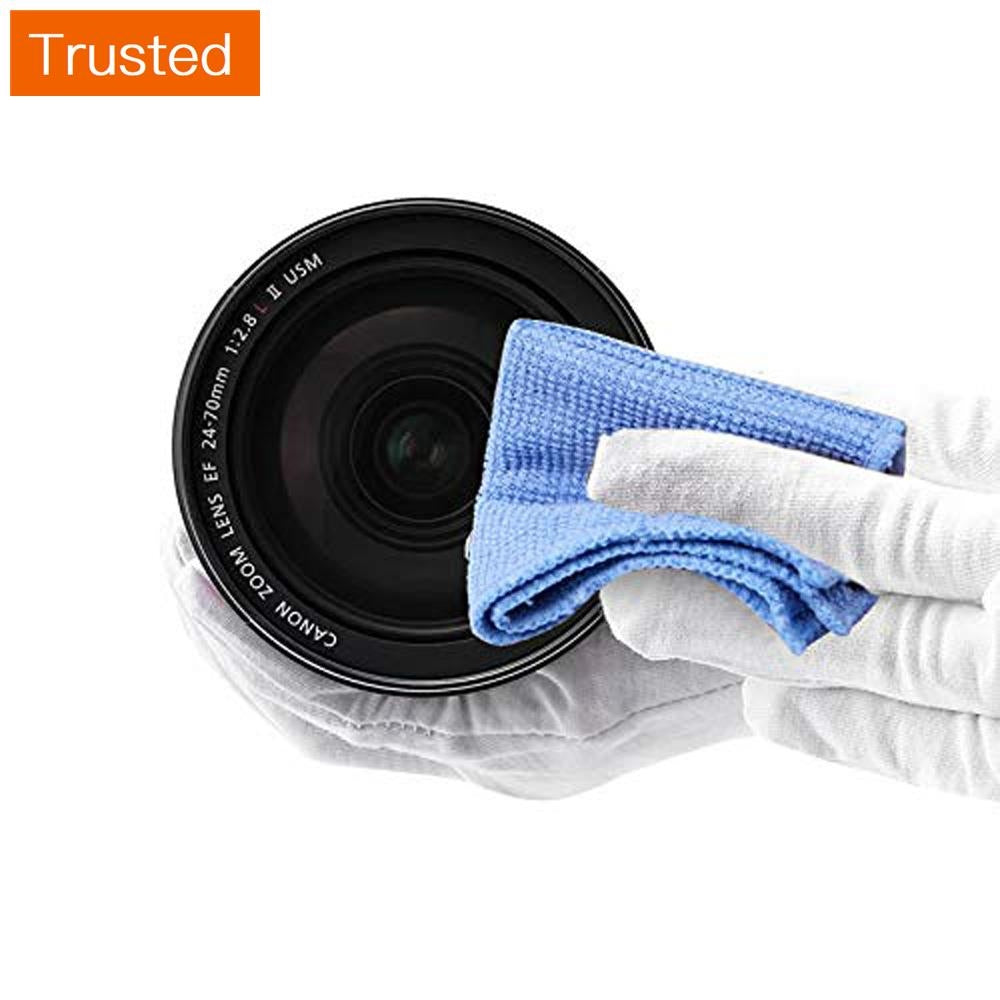 Lammcou 3IN1 Camera Cleaning Kit Dust Cleaner Brush Air Blower Wipes Clean Cloth kit for Camera Lens Laptop Keyboard