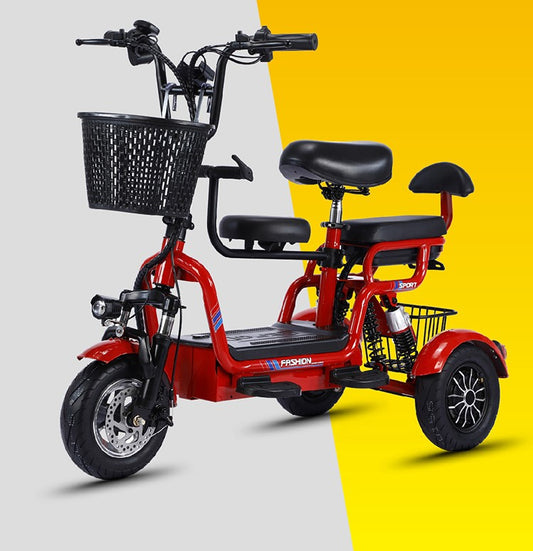 MULTIPLE VARIATIONS     The new electric tricycle