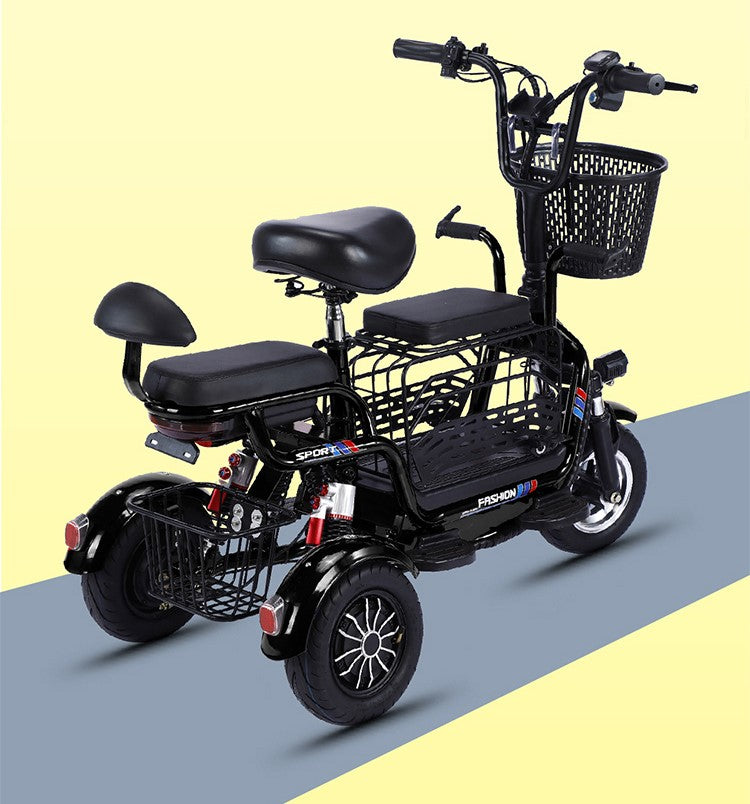 MULTIPLE VARIATIONS     The new electric tricycle