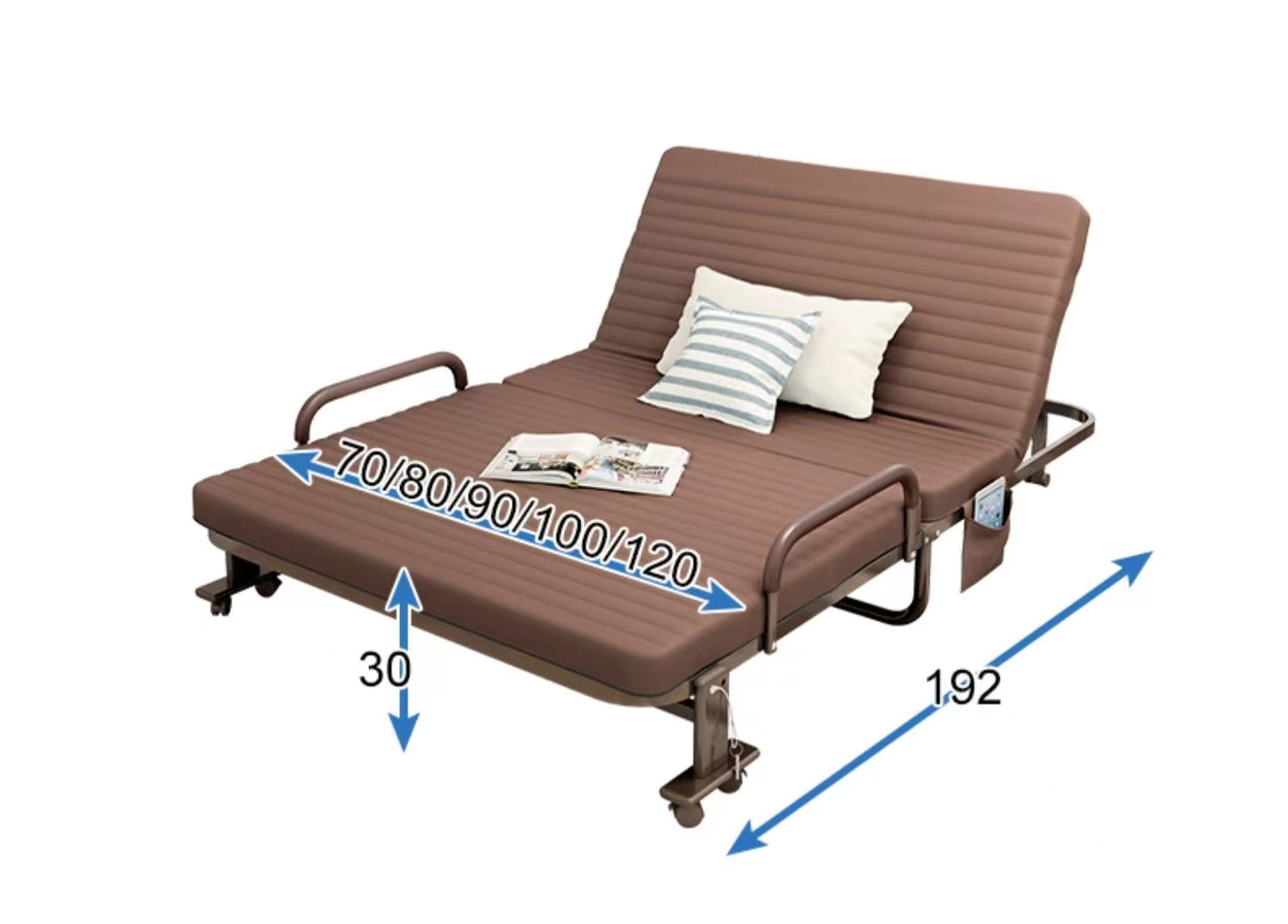 Multiple Variations Noon break folding bed office nap artifact home double portable reclining chair simple marching escort small single bed"