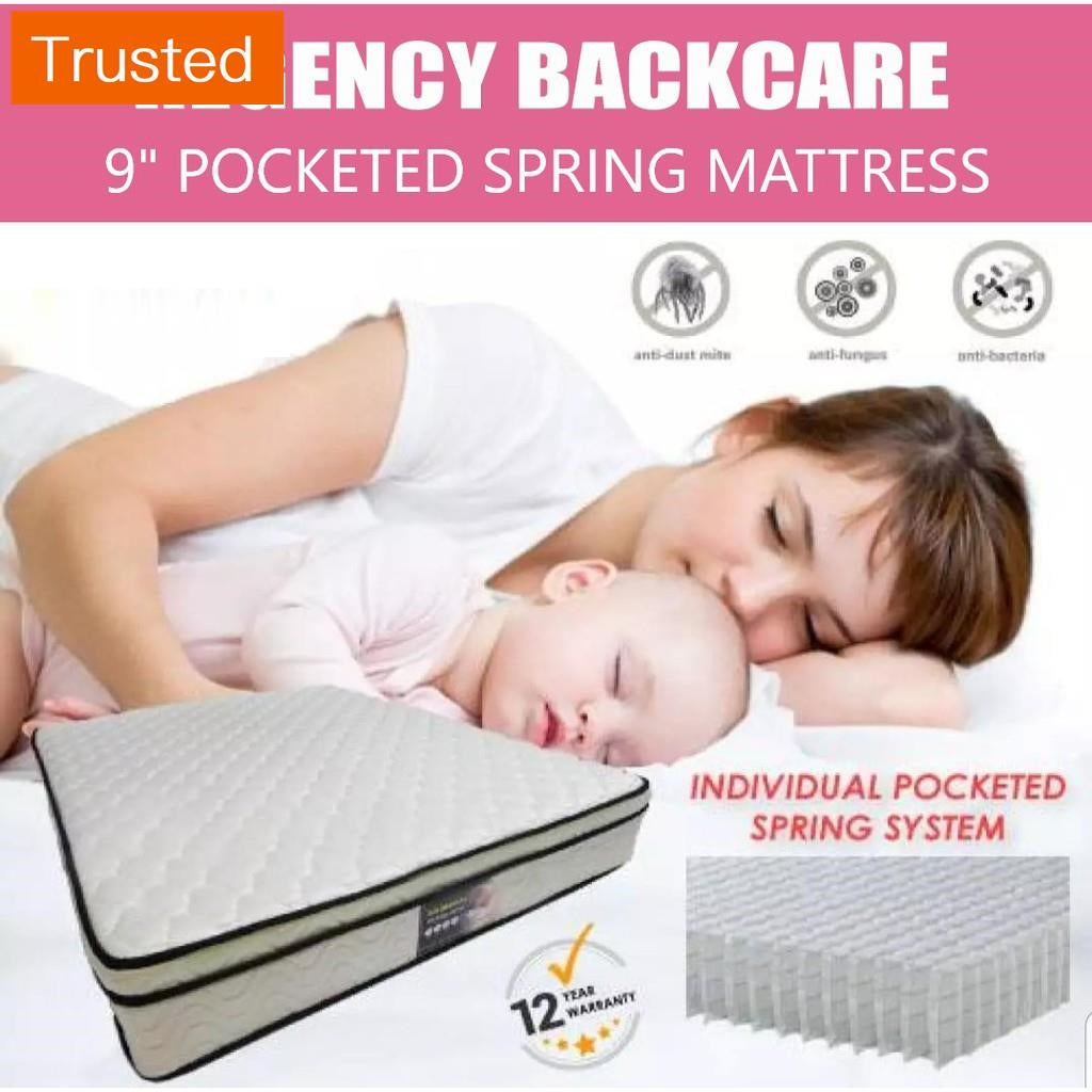 Multiple Variations 10 inches Euro Top Spring Mattress