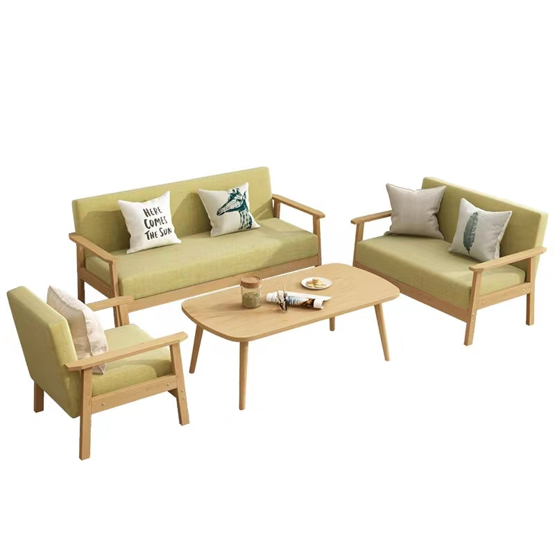 Multiple Variations Solid wood sofa tea table combination set "