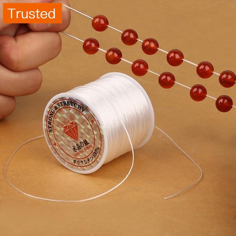 1 Roll 10 Meters 1.0MM Beading Elastic Cord / Stretch Bracelet String Cord / for Jewelry Making and Bracelet Making / Jewelry DIY Accessories