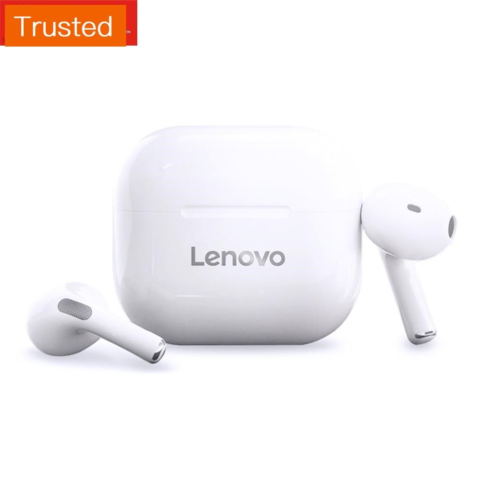 Original Lenovo LP40 TWS Wireless Earphone Bluetooth 5.0 Dual Stereo Noise Reduction Bass Touch Control Long Standby