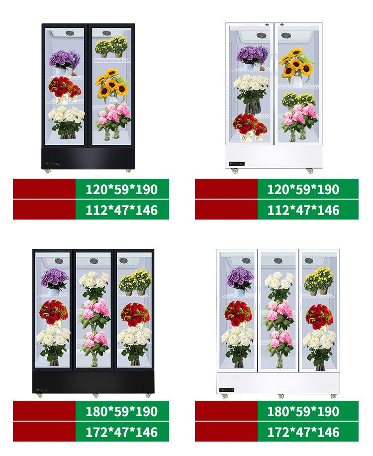 MULTIPLE VARIATIONS Flower Cabinet Refrigerated Preservation Cabinet